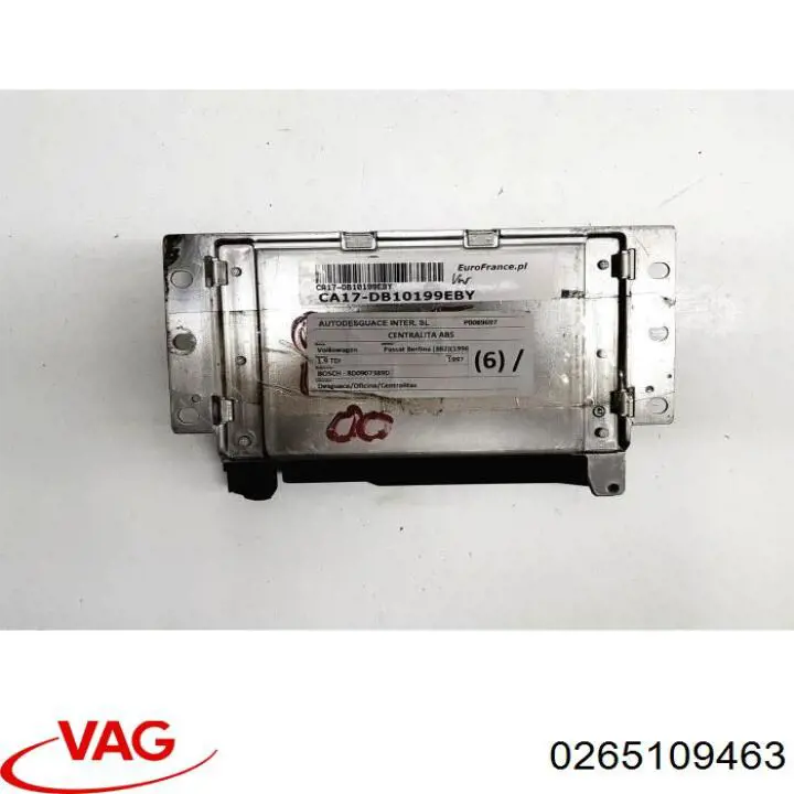 0265109463 VAG Sterownik ESP