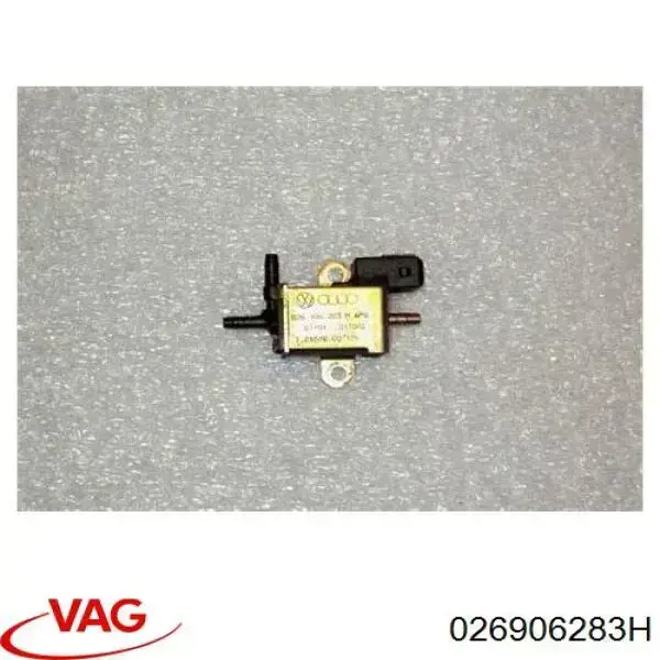Zawór elektromagnetyczny sterowania klapą powietrza wtórnego VAG 026906283H cena, od 50,32 USD