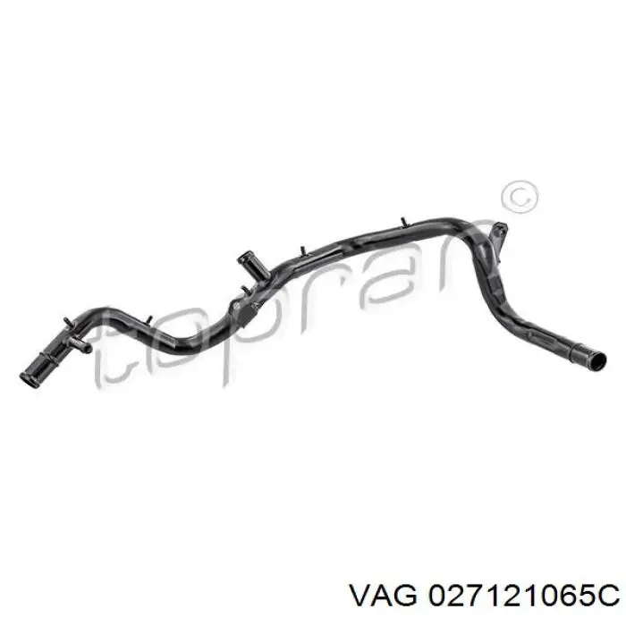 Przewód (króciec) układu chłodzenia VAG 027121065C cena, od 16,54 USD