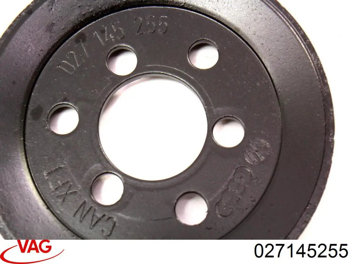 Do koszyka 027145255 VAG Koło pasowe pompy wspomagania hydraulicznego