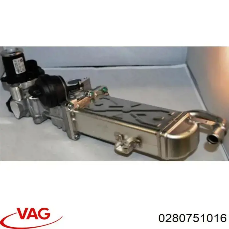 Chłodnica układu recyrkulacji spalin EGR VAG 0280751016 cena, od 87,73 USD
