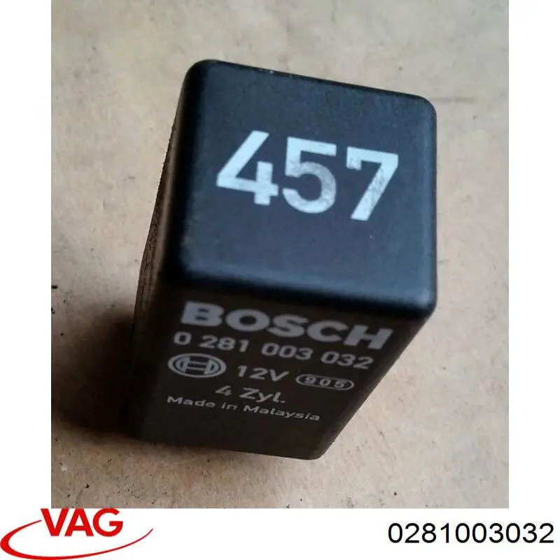 Przekaźnik świec żarowych VAG 0281003032 cena, od 94,49 USD