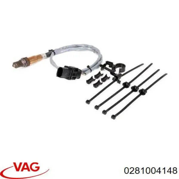 Sonda lambda czujnik tlenu przed katalizatorem VAG 0281004148 cena, od 75,89 USD