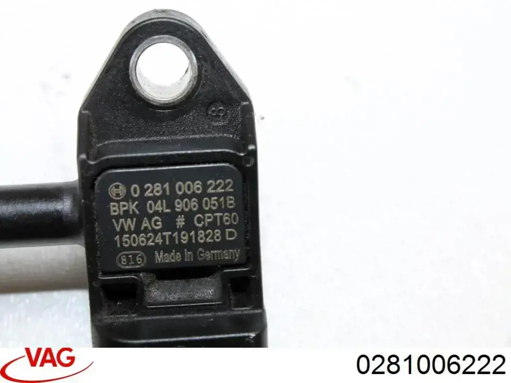 Czujnik ciśnienia w kolektorze ssącym, MAP VAG 0281006222 cena, od 37,52 USD