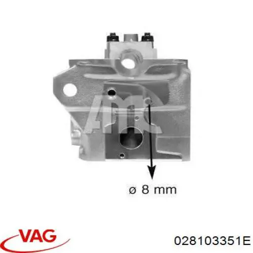 Do koszyka 028103351E VAG Głowica cylindrów