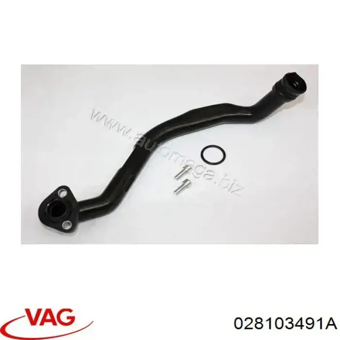 Króciec wentylacji kadłuba (separatora oleju) VAG 028103491A cena, od 15,99 USD
