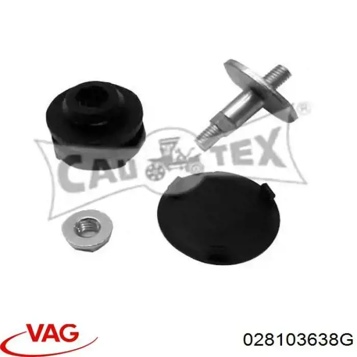 Do koszyka 028103638G VAG Poduszka ozdobna pokrywy silnika