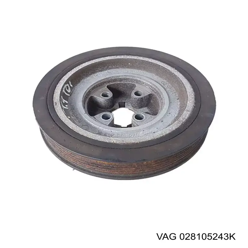 Koło pasowe wału korbowego VAG 028105243K