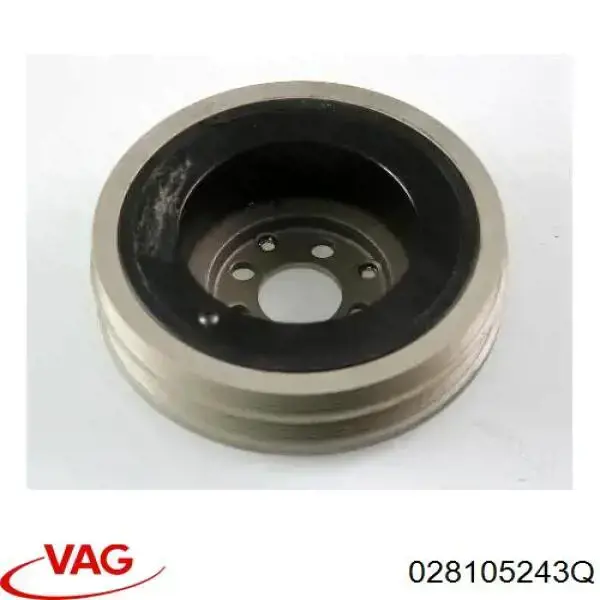 Koło pasowe wału korbowego 028105243Q VAG