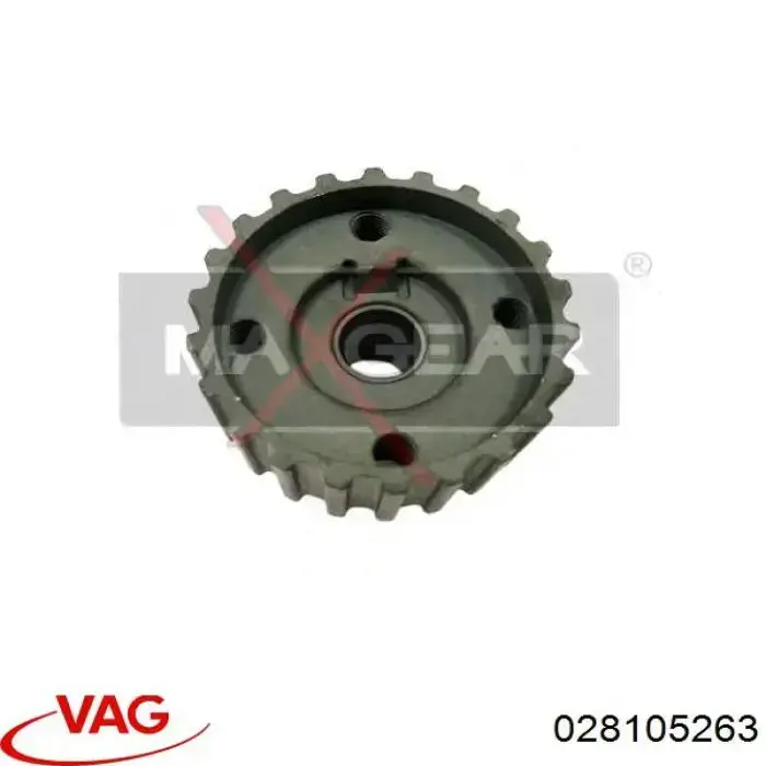 Koło zębate walcowe napędu wałka rozrządu VAG 028105263 cena, od 14,30 USD