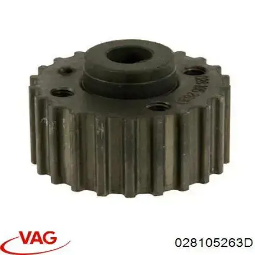 Koło zębate walcowe napędu wałka rozrządu VAG 028105263D cena, od 16,69 USD