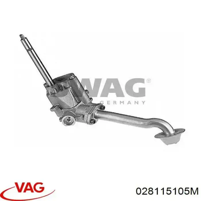 Pompa oleju VAG 028115105M cena, od 50,42 USD
