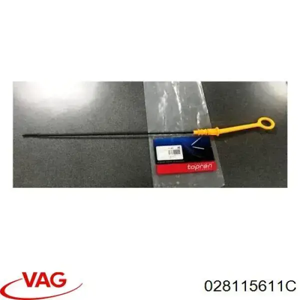 Do koszyka 028115611C VAG Bagnet poziomu oleju w silniku