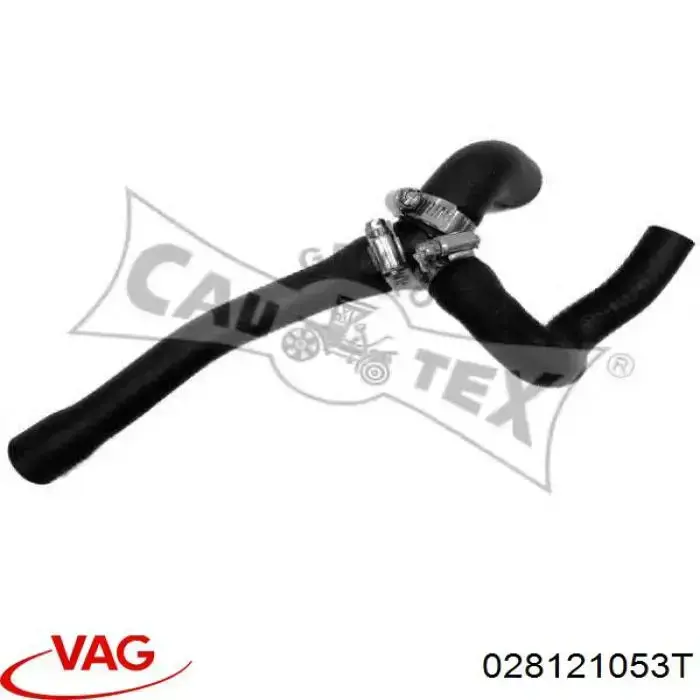Przewód (króciec) układu chłodzenia VAG 028121053T cena, od 9,54 USD