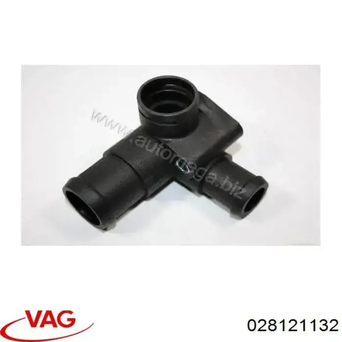 Kołnierz układu chłodzenia (trójnik) VAG 028121132 cena, od 6,41 USD
