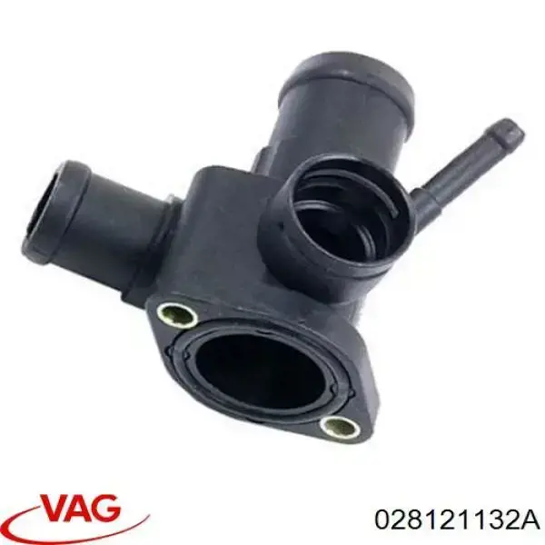 Kołnierz układu chłodzenia (trójnik) VAG 028121132A cena, od 6,50 USD