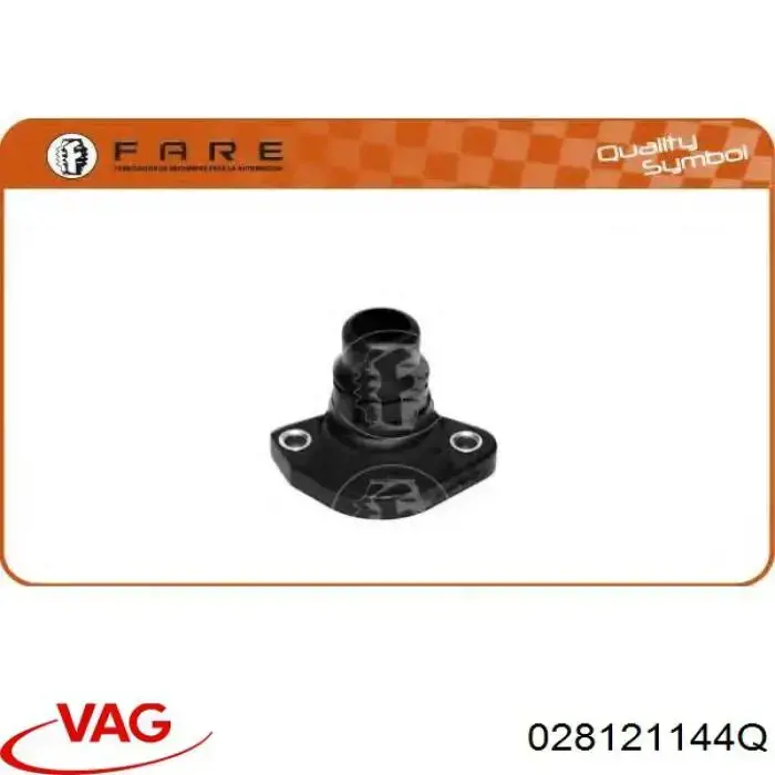 Kołnierz układu chłodzenia (trójnik) VAG 028121144Q cena, od 3,89 USD