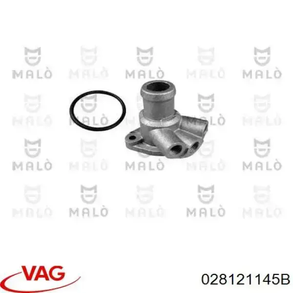 Kołnierz układu chłodzenia (trójnik) 028121145B VAG