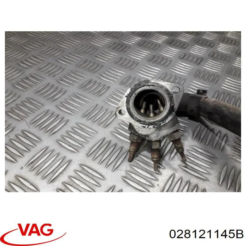 Do koszyka 028121145B VAG Kołnierz układu chłodzenia (trójnik)