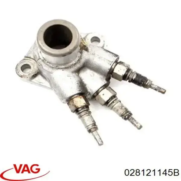 Kołnierz układu chłodzenia (trójnik) VAG 028121145B cena, od 39,23 USD