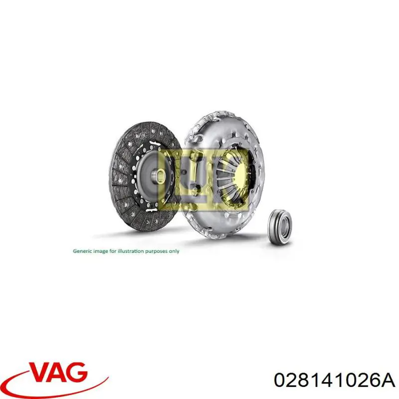 Do koszyka 028141026A VAG Docisk sprzęgła