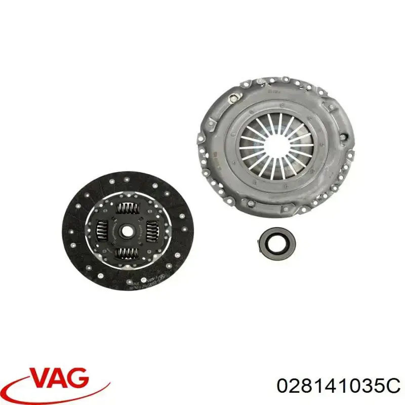 Tarcza sprzęgła 028141035C VAG