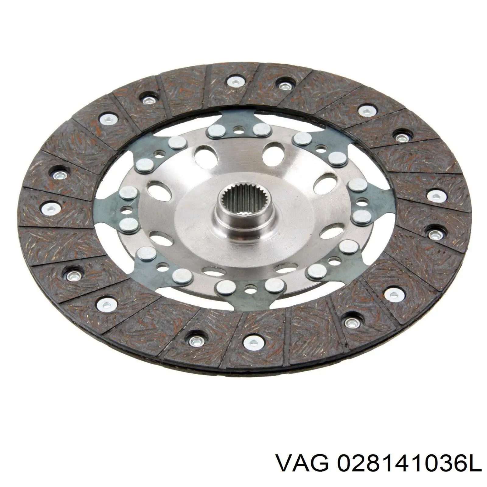 Do koszyka 028141036L VAG Tarcza sprzęgła