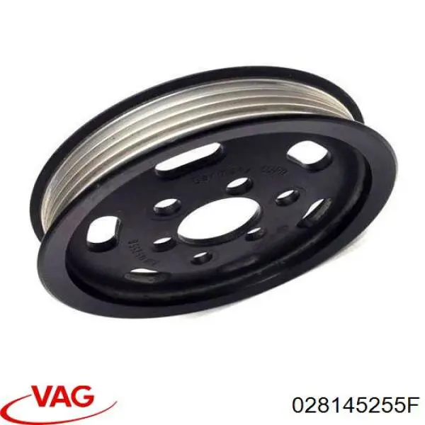 028145255F VAG Koło pasowe pompy wspomagania hydraulicznego