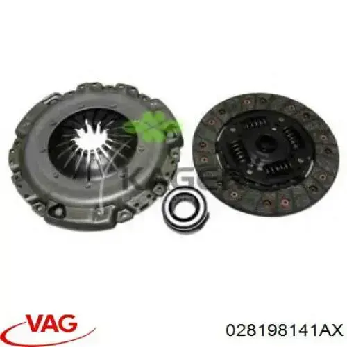 Zestaw sprzęgła (3 części) VAG 028198141AX cena, od 66,94 USD