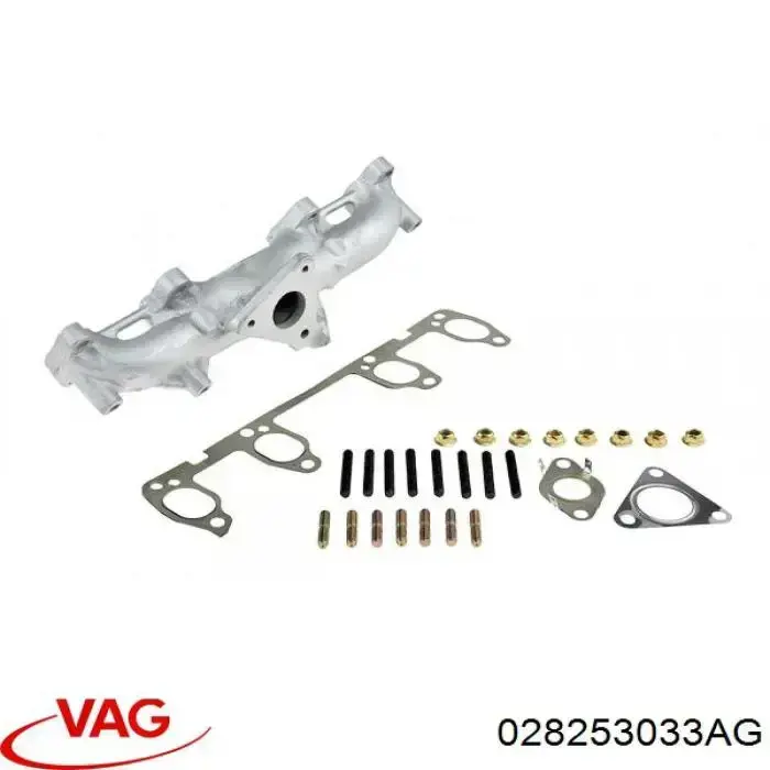 Kolektor wydechowy 028253033AG VAG