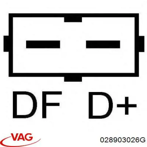 Alternator 028903026G VAG