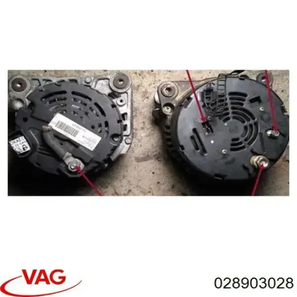 Alternator VAG 028903028 cena, od 115,77 USD
