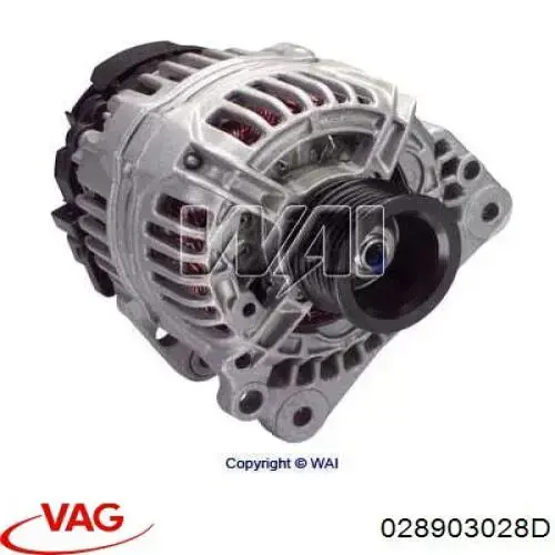 Alternator 028903028D VAG