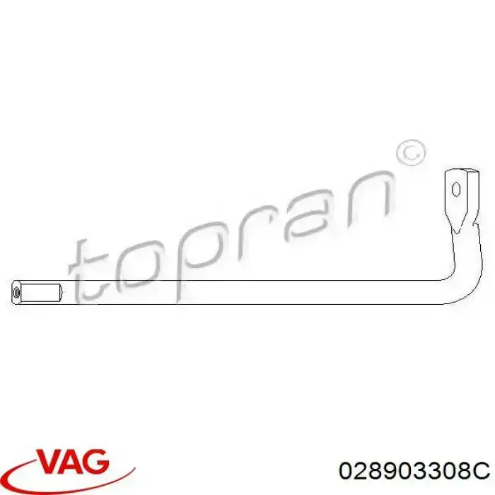 028903308C VAG Wspornik napinacza paska napędowego