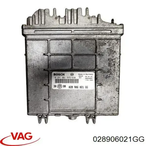  Sterownik silnika Volkswagen Golf 3