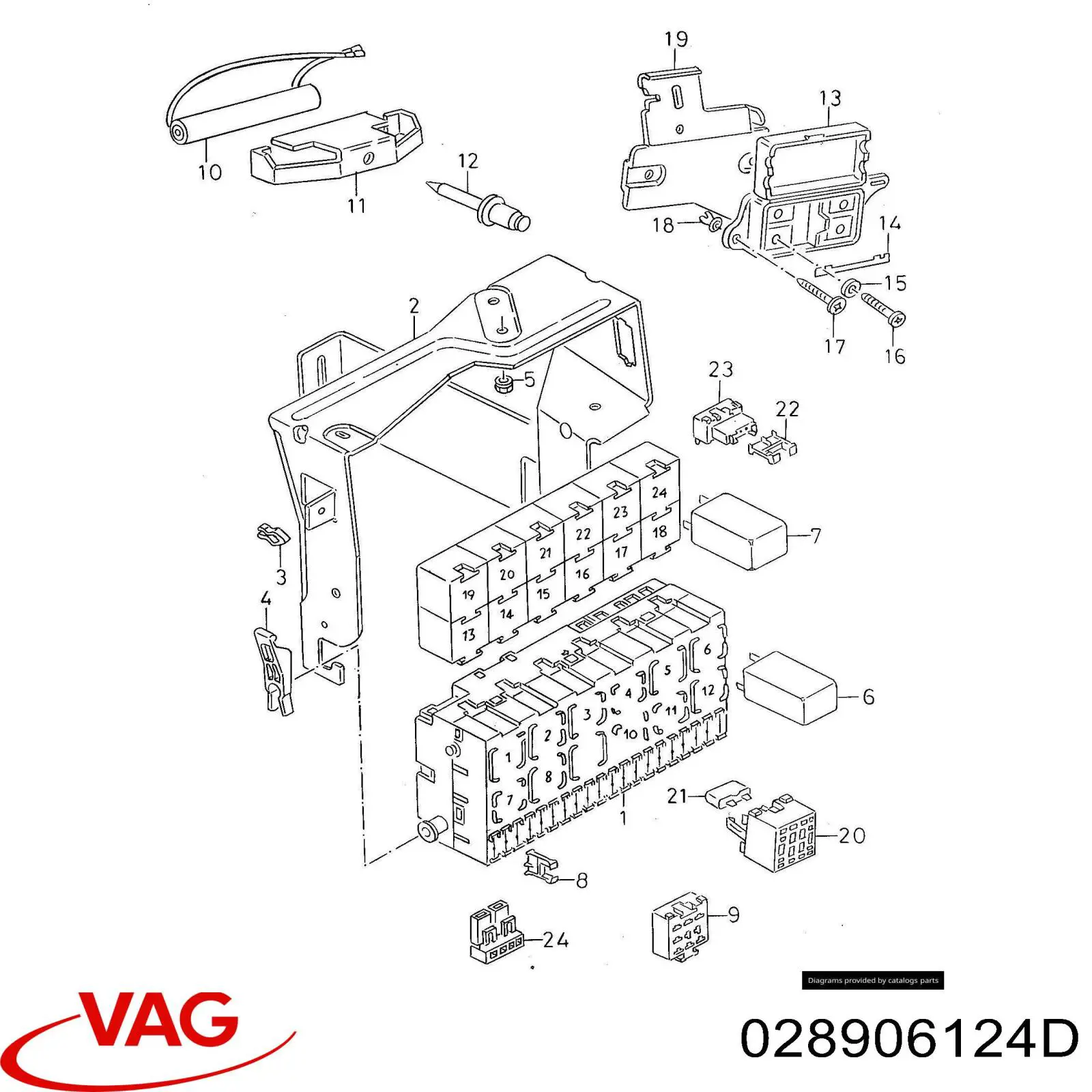 028906124D VAG sterownik silnika