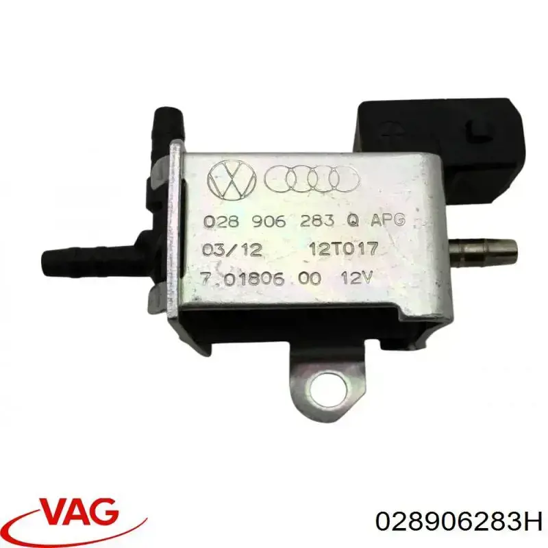 Zawór elektromagnetyczny sterowania klapą powietrza wtórnego VAG 028906283H cena, od 50,01 USD
