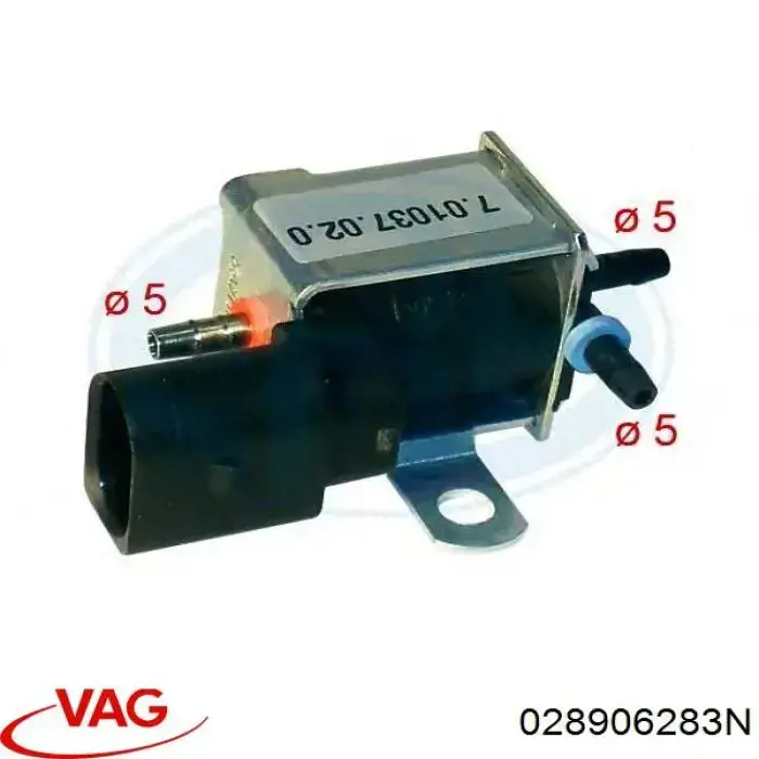 Przetwornik ciśnienia (solenoid) doładowania VAG 028906283N cena, od 42,03 USD