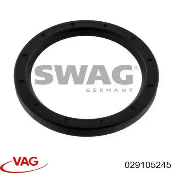 Uszczelniacz wału korbowego silnika tylny 029105245 VAG