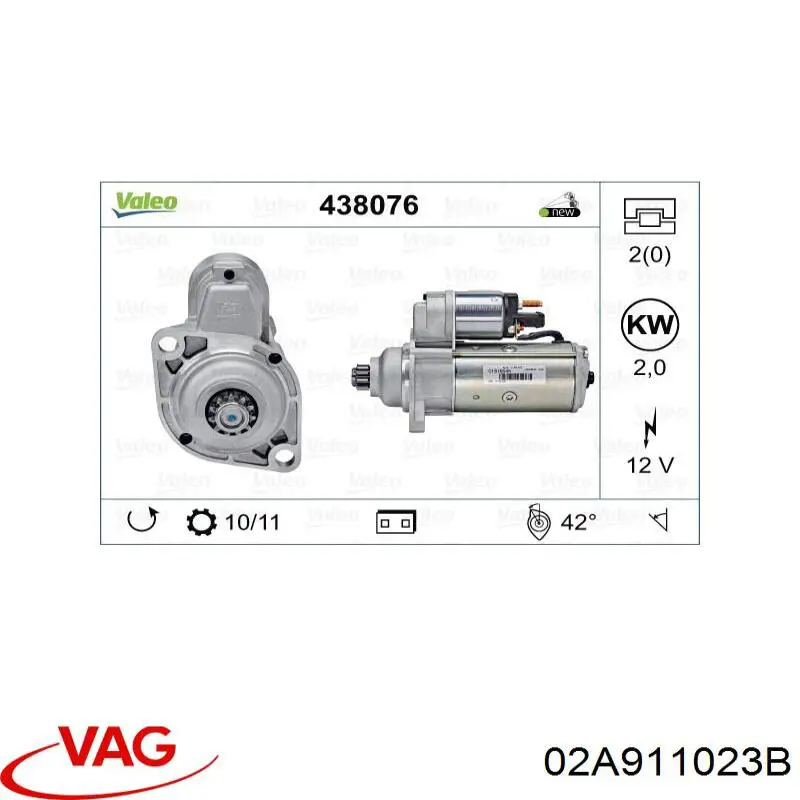  VAG 02A911023B