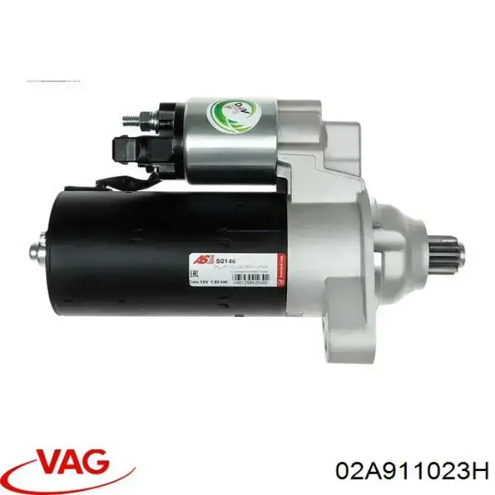 Do koszyka 02A911023H VAG Rozrusznik