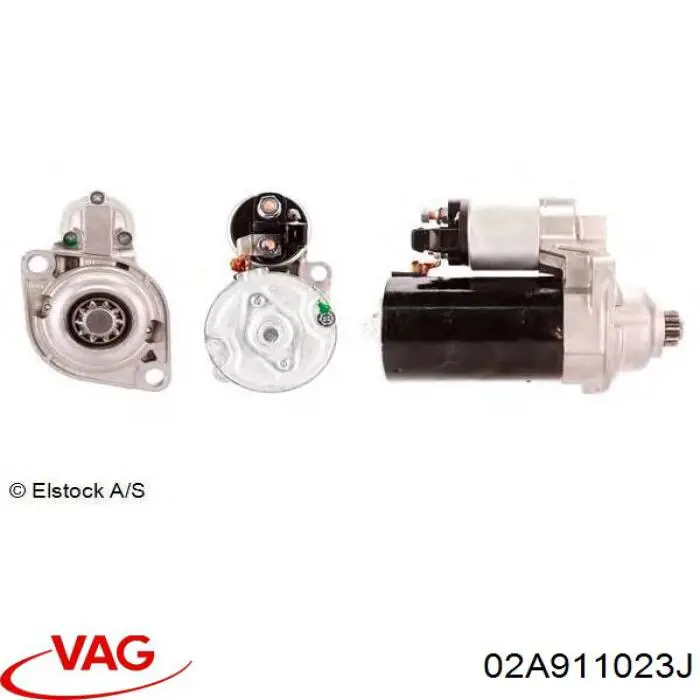 Rozrusznik VAG 02A911023J