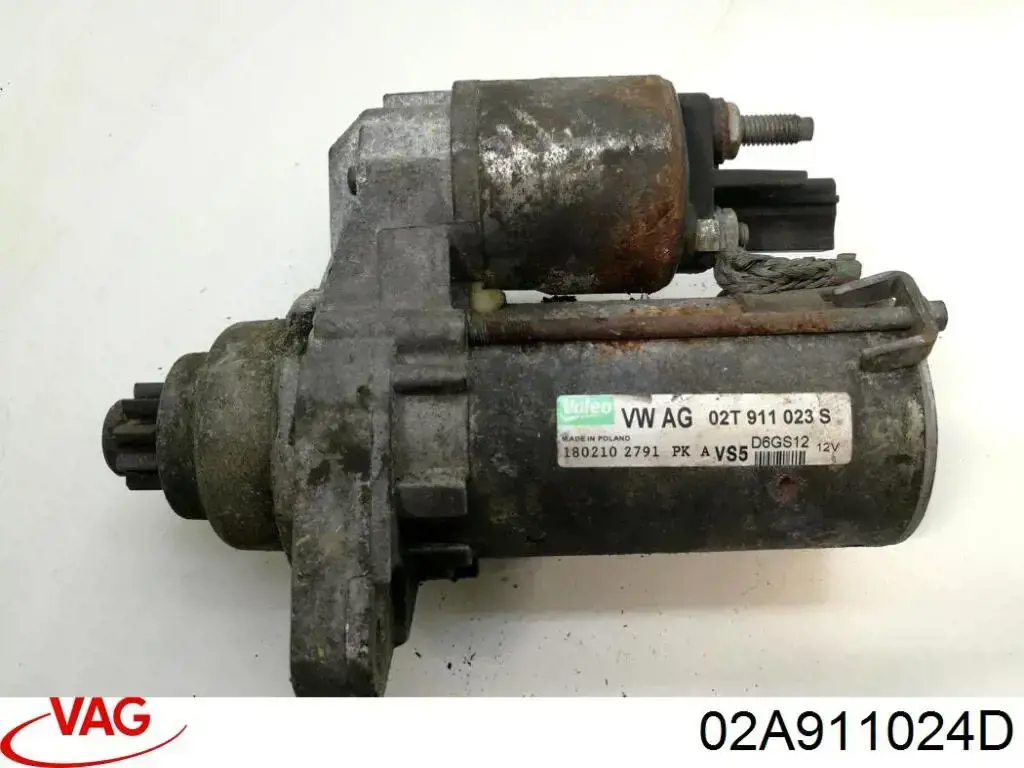 Do koszyka 02A911024D VAG Rozrusznik