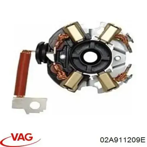 Uchwyt szczotki rozrusznika VAG 02A911209E cena, od 13,39 USD
