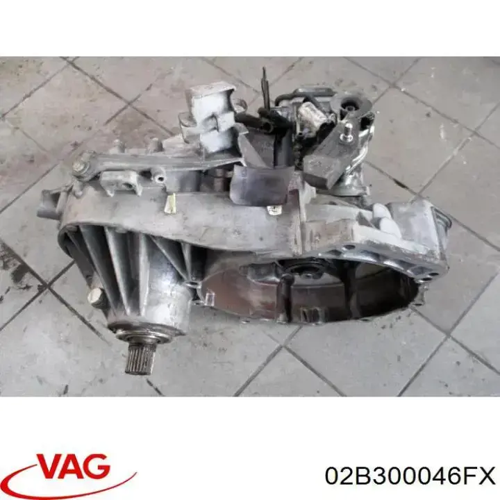 02B300046FX VAG Mechaniczna skrzynia biegów w komplecie