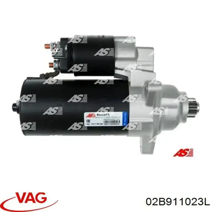 Rozrusznik 02B911023L VAG