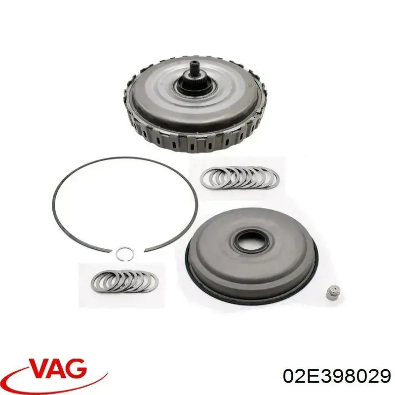 02E398029 VAG Transformator hydrauliczny automatycznej skrzyni biegów