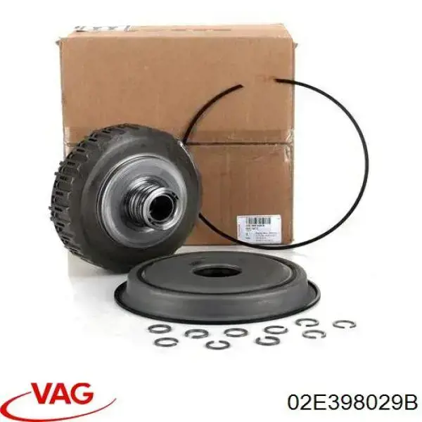 Do koszyka 02E398029B VAG Transformator hydrauliczny automatycznej skrzyni biegów