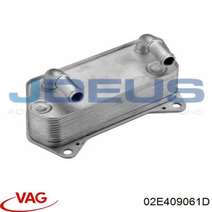 Chłodnica automatycznej/mechanicznej skrzyni biegów VAG 02E409061D cena, od 56,14 USD