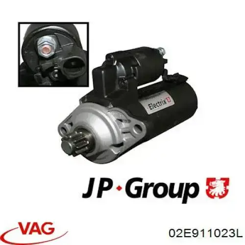 02E911023L VAG Rozrusznik